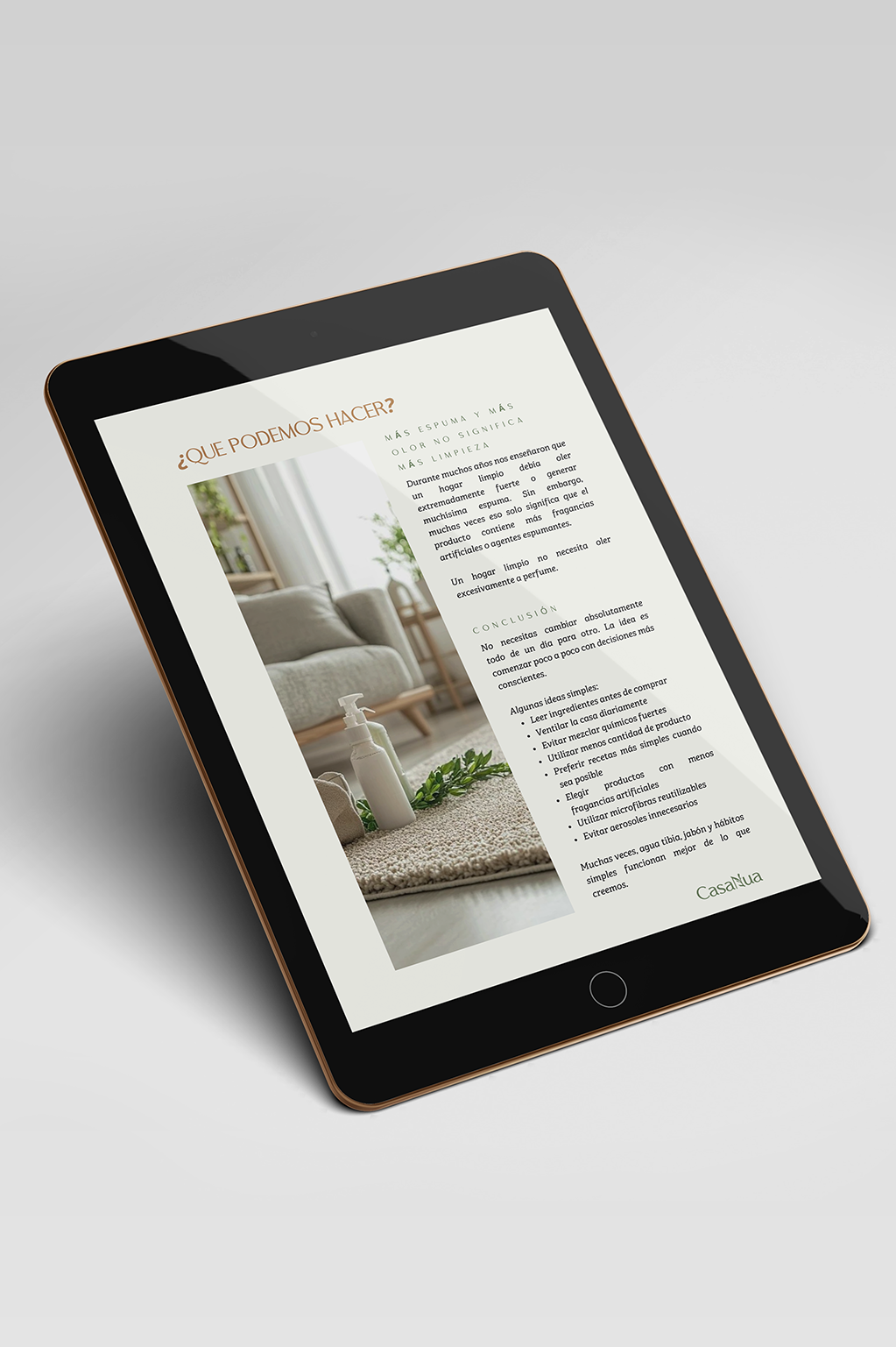 E-book: 63 recetas alternativas para la limpieza y el cuidado del hogar